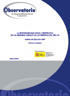 La responsabilidad social corporativa en las memorias anuales de las empresas del Ibex 35