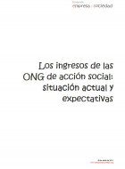 Los ingresos de las ONG de acción social: Situación actual y expectativas