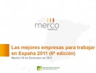 Las mejores empresas para trabajar en España 2011 (6ª edición)