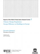 Climate Change Regulation: Energy Efficiency in Buildings in Europe
