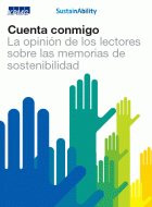 La opinión de los lectores sobre las memorias de sostenibilidad