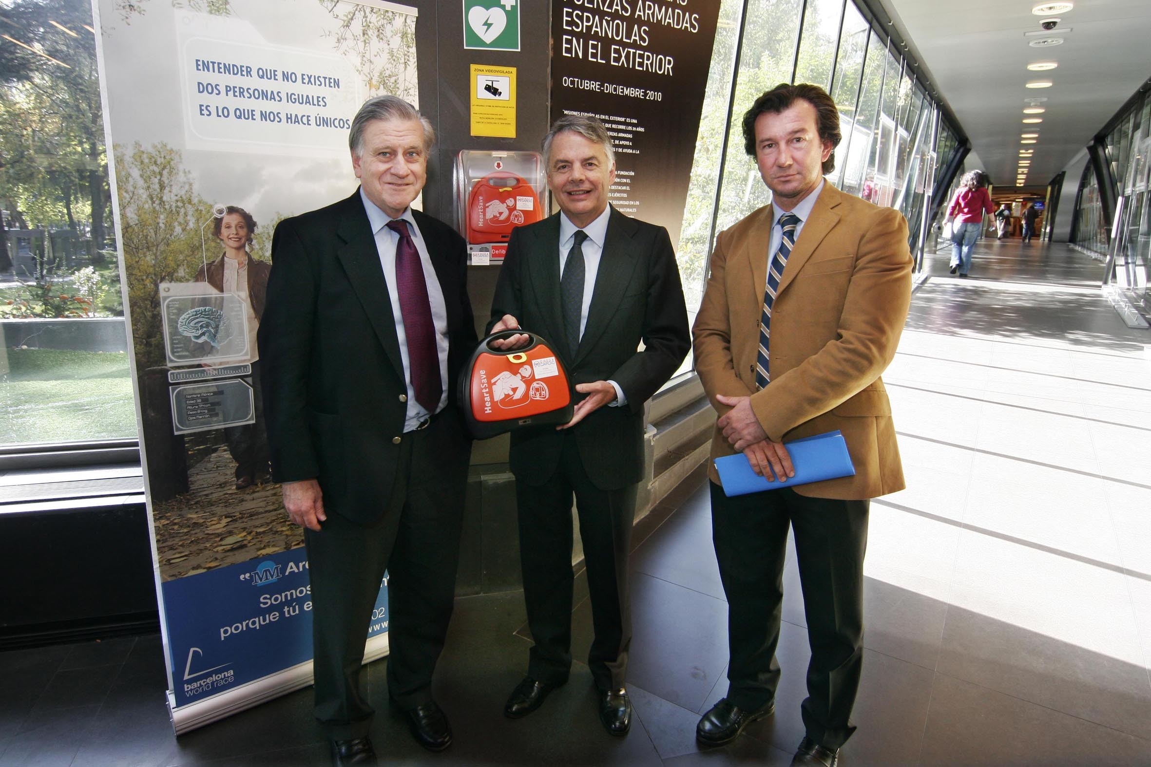 Las oficinas de Mutua Madrileña son 'espacios cardioprotegidos'