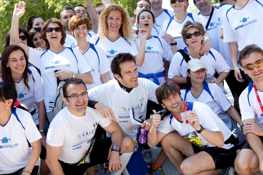 Dos empleados de Mutua Madrileña promueven un reto solidario