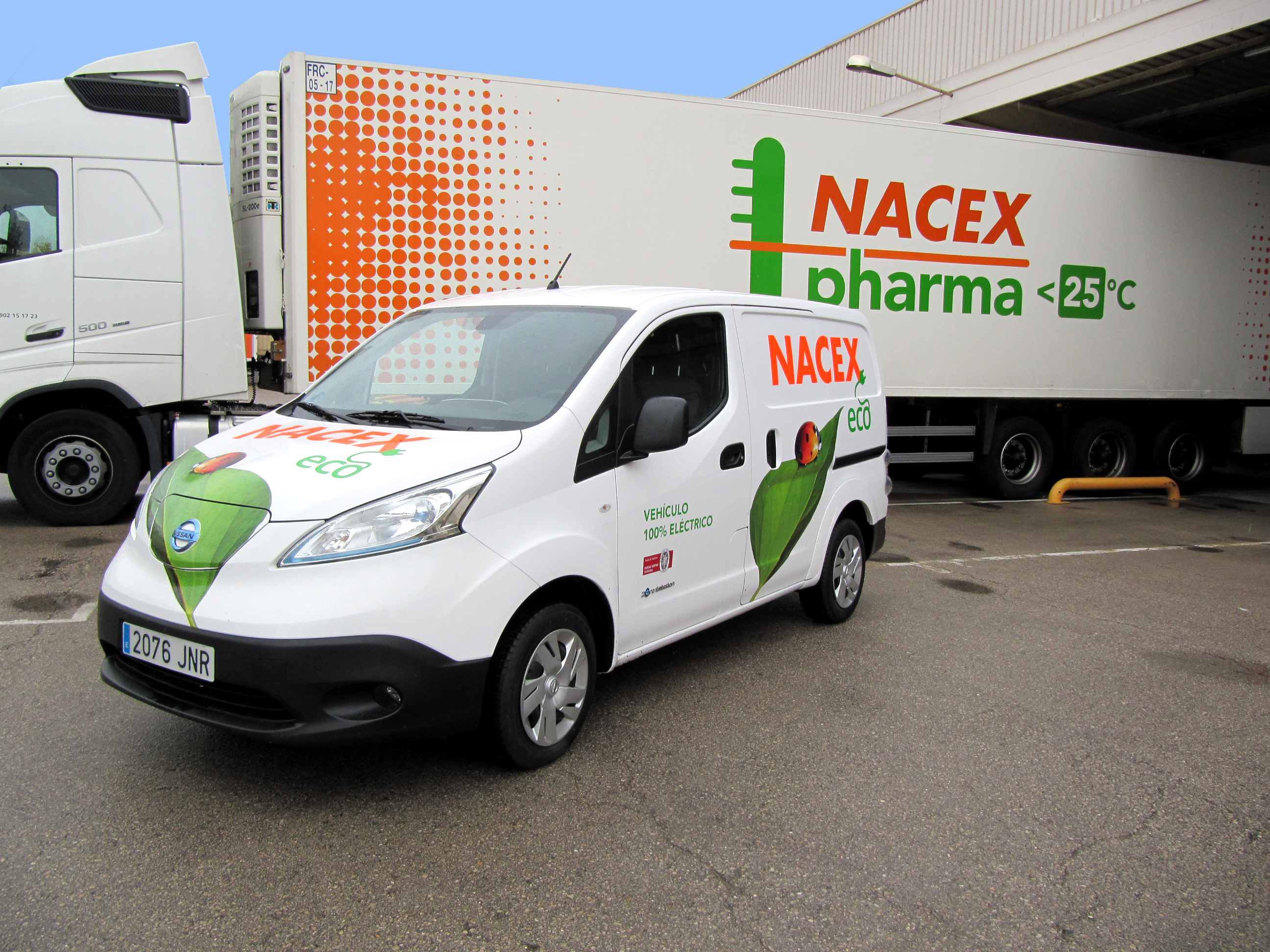  Nacex y Nissan promueven una red  de transporte sostenible