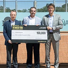 El Mutua Madrid Open apoya 4 casas de acogida para mujeres maltratadas