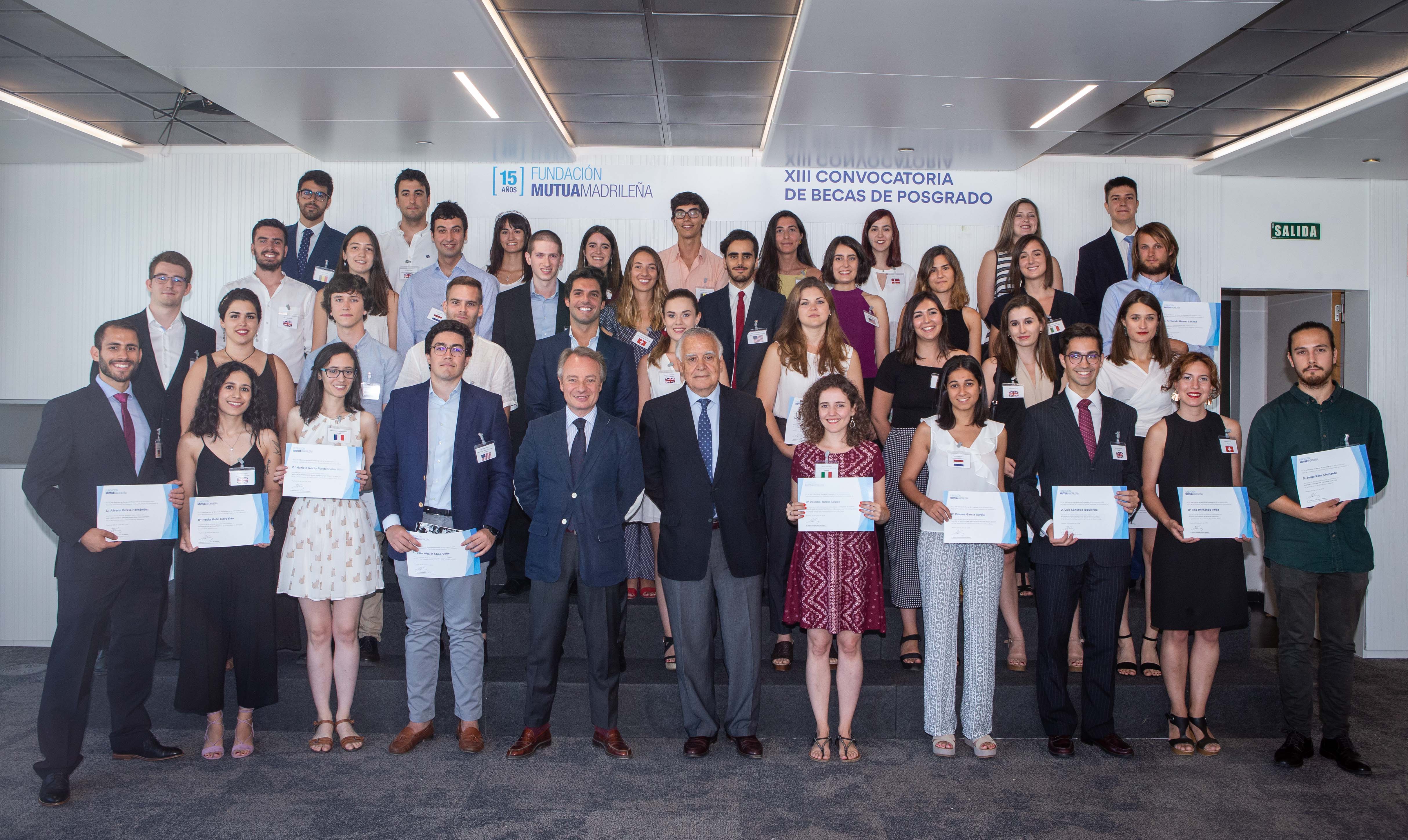 Fundación Mutua concede 40 becas de posgrado en el extranjero