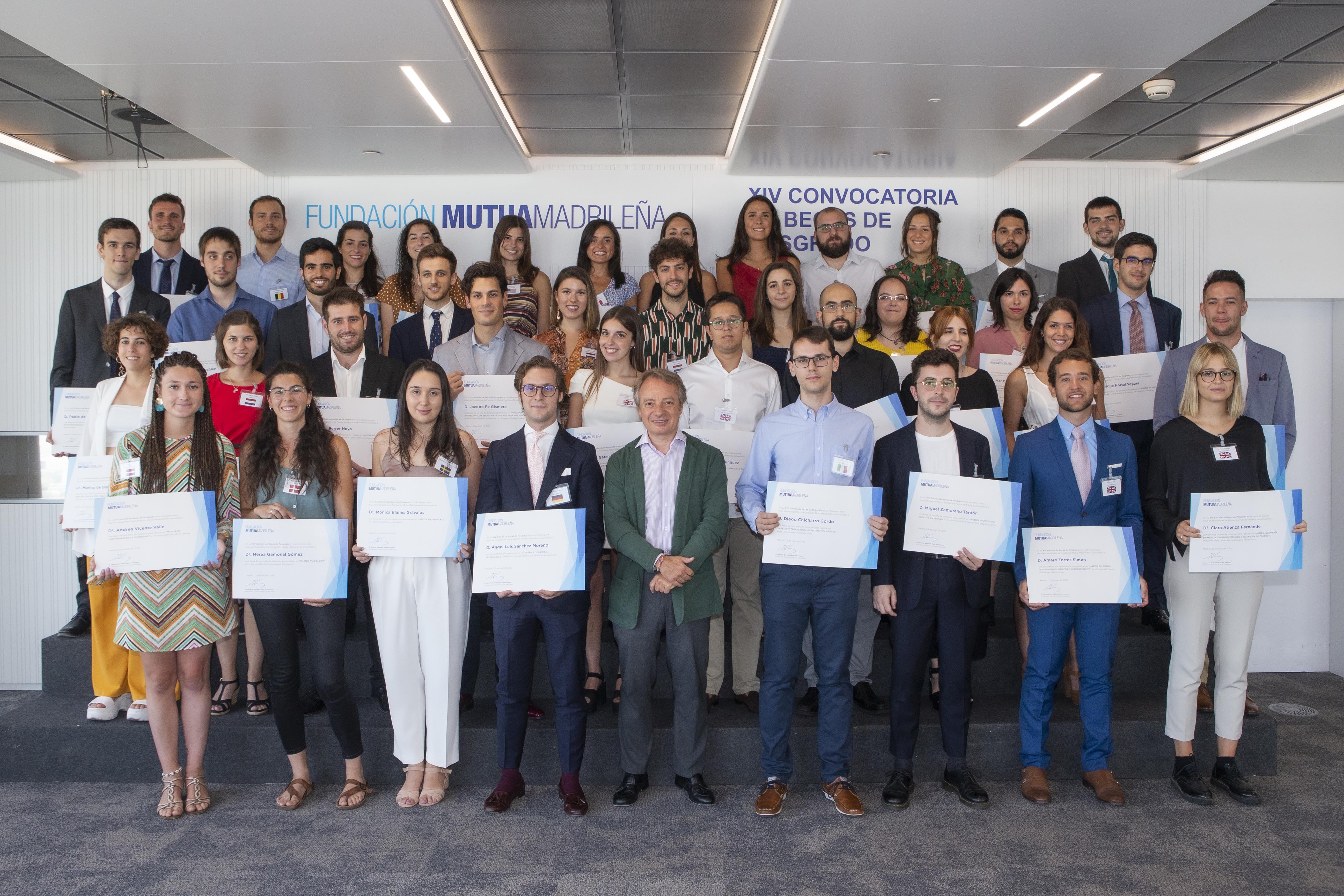 Fundación Mutua Madrileña concede 43 nuevas becas de posgrado en el extranjero