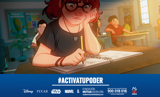 Fundación Mutua Madrileña y Disney alientan a las víctimas de acoso escolar a revelarlo y pedir ayuda