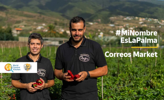 Correos Market ayuda a los productores de La Palma