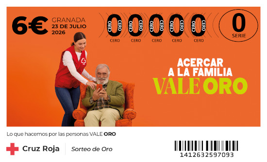 El Sorteo de Oro de Cruz Roja amplía este año sus premios para llegar a más personas