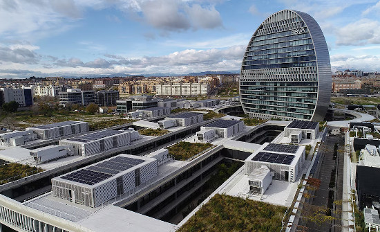 El 99% del consumo eléctrico de BBVA procede de fuentes renovables