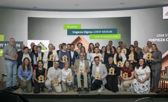 LEROY MERLIN dona 2,1 millones de euros para mejorar las condiciones de vida de personas en riesgo de exclusión